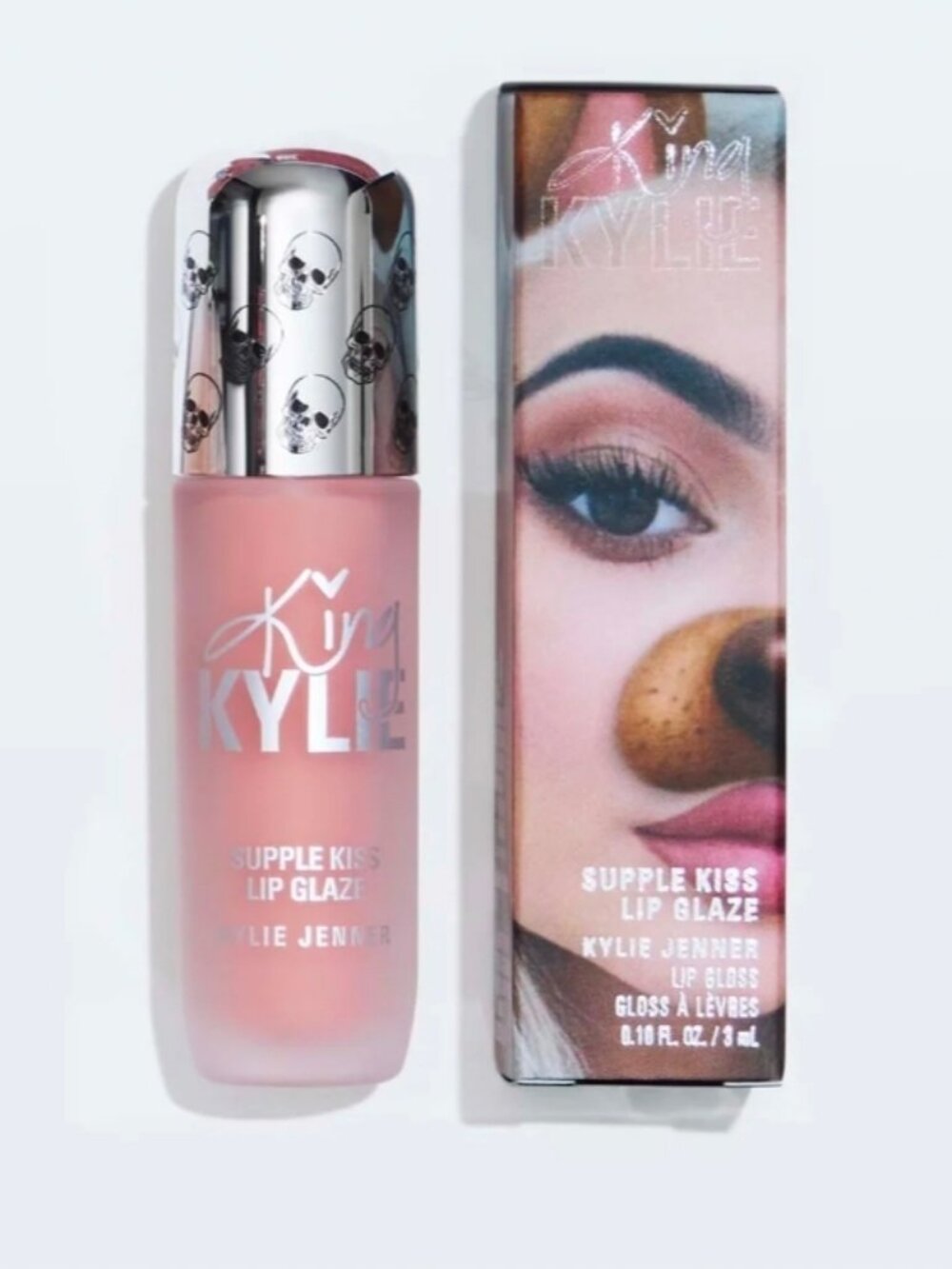 King Kylie Cosmetics NIB Supple Kiss Lip Glaze King Kylie Anniversary Collection